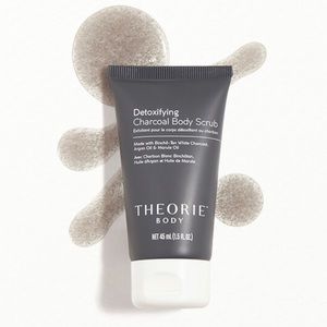 NWT Theorie Charcoal Bamboo Detoxifying Scrub